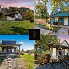 Valley View Cabins: Pickleball, Hot tubs, Trails