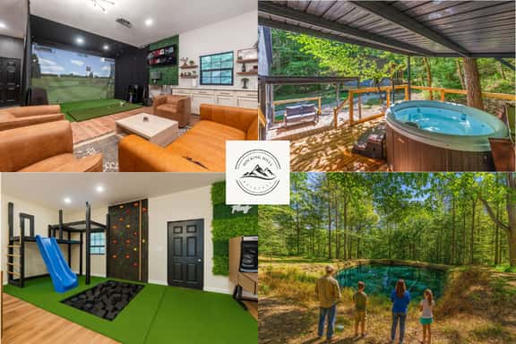 Woodland Clubhouse: Golf, Fishing, Hot Tub, Trail - Image 1