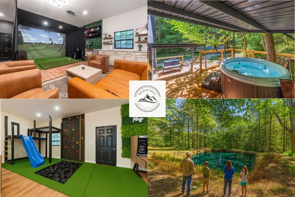 Woodland Clubhouse: Golf, Fishing, Hot Tub, Trail - Image 1